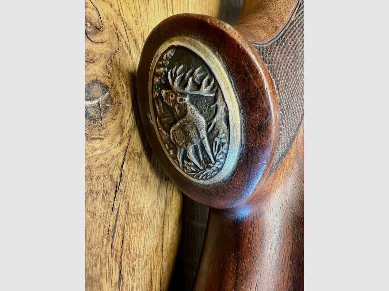 Karabinek Krico Kriegescorte z tłumikiem dźwięku, bezpieczny karabin powtarzalny