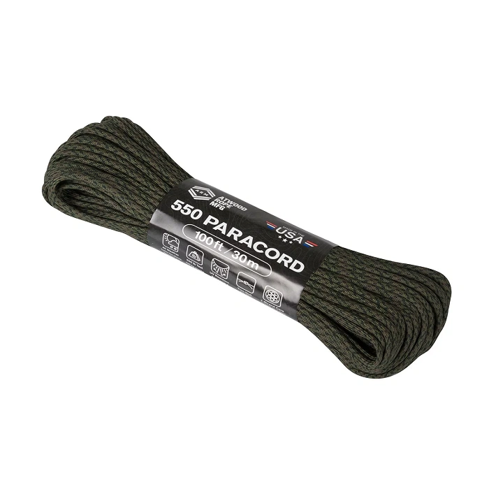 Linka Paracord 550 ATWOOD (4mm/30m) Nylon COVERT