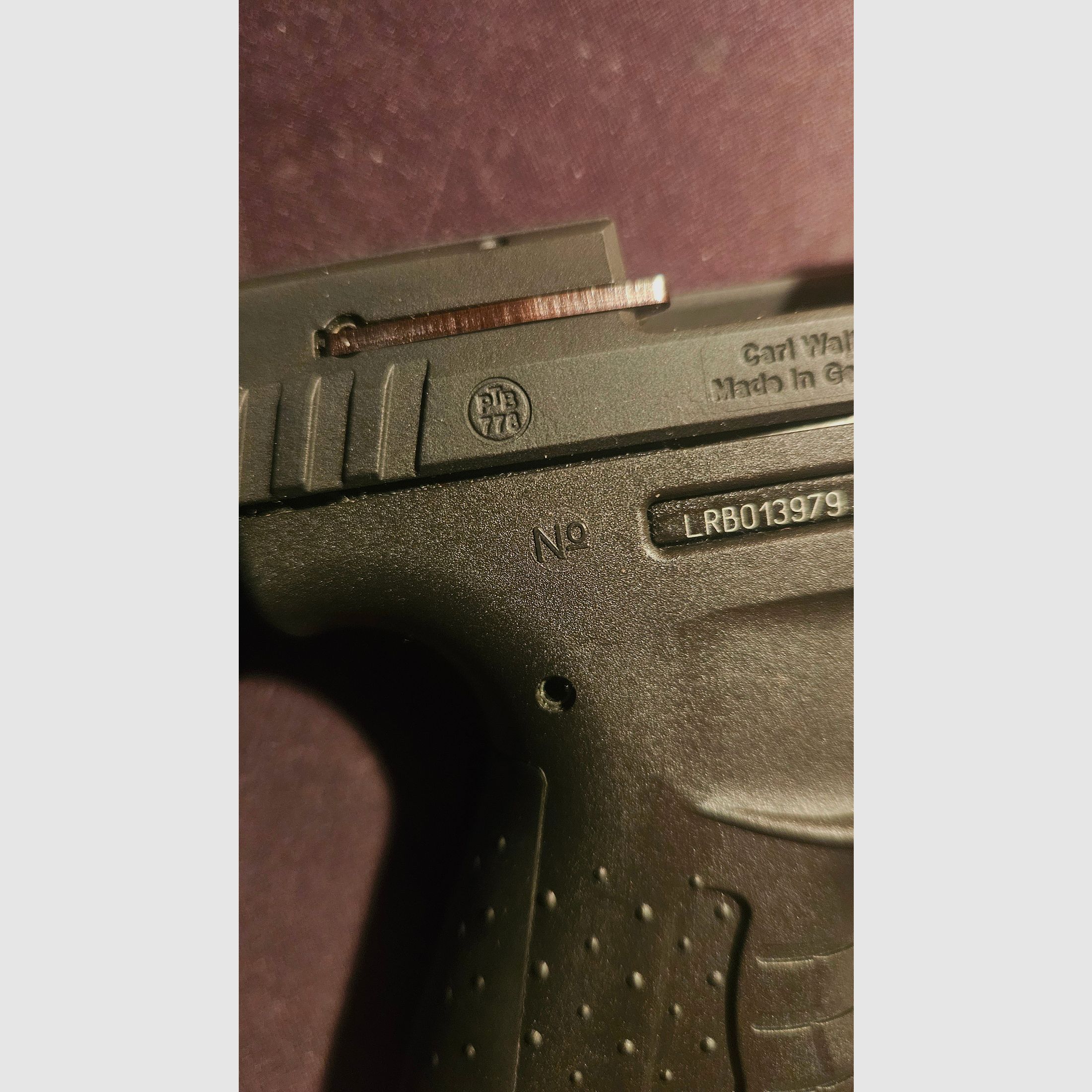 P22 pistolet d'alarme de Walther