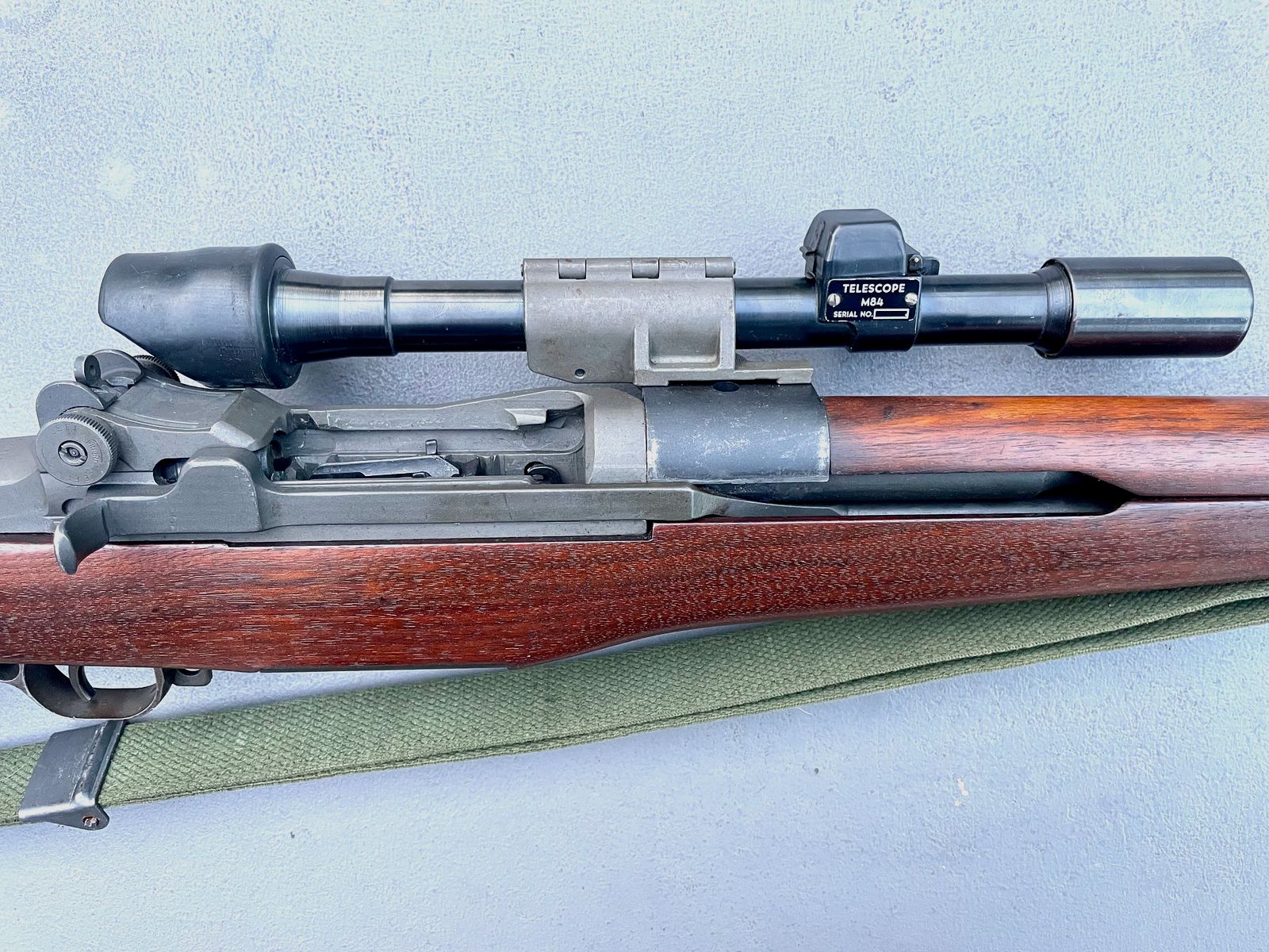 Selbstladegewehr - Springfield Armory Mod. M1 Garand inkl Zielfernrohr Telescope M84 Kal. .308Win