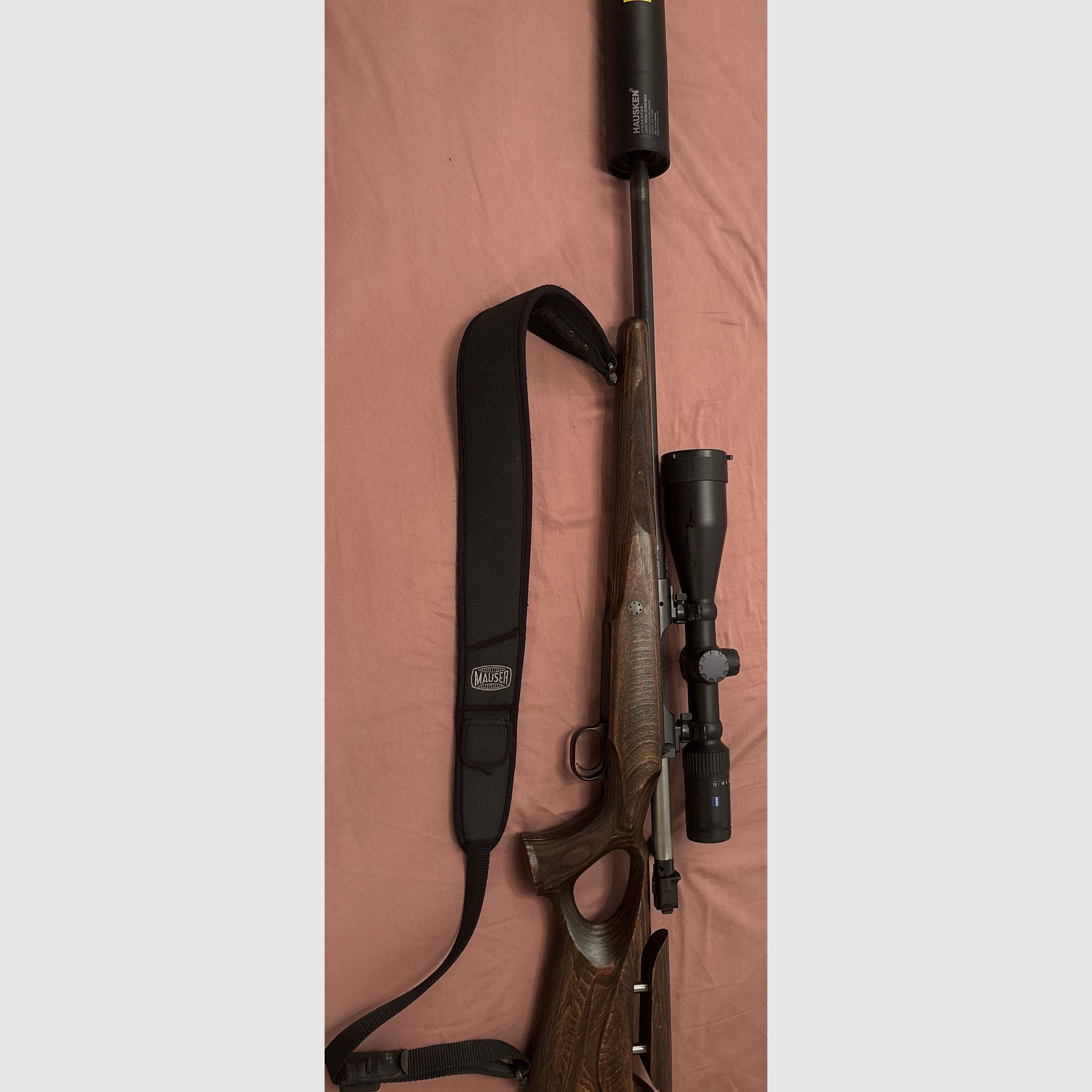 Mauser M12 Max – Ripetitore – Calibro 8x57 IS – con Zeiss Conquest V4 e silenziatore Hausken