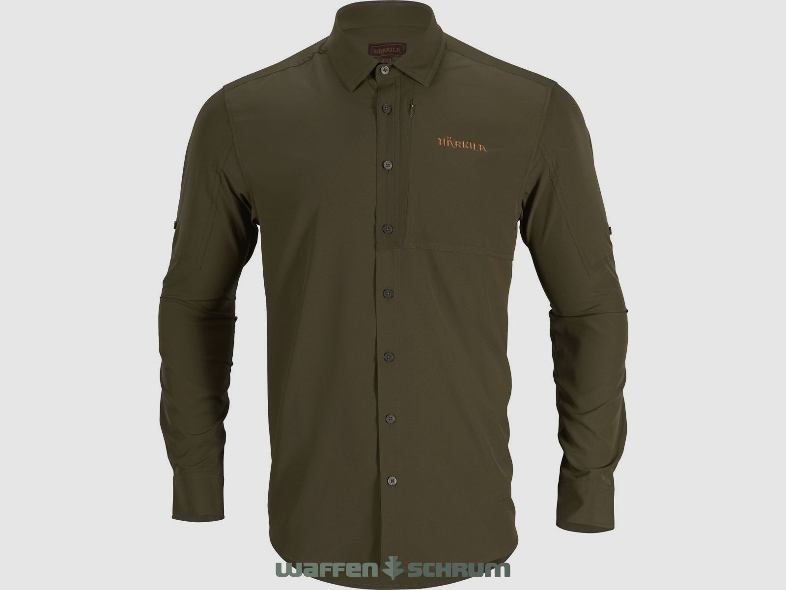 Härkila Hemd Trail Insect Proof  Willow Green