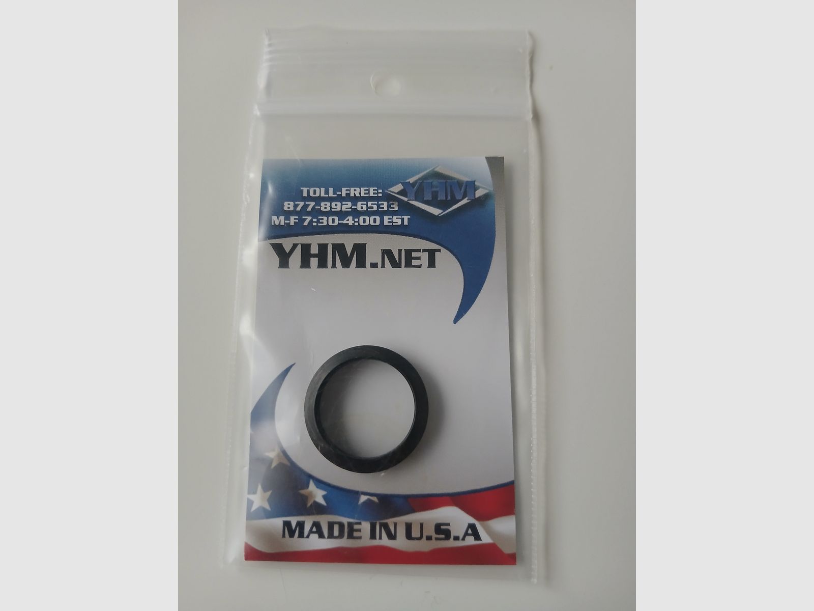 X2 YANKEE HILL MACHINE CO., INC. AR .308 5/8' CRUSH WASHER STEEL BLACK