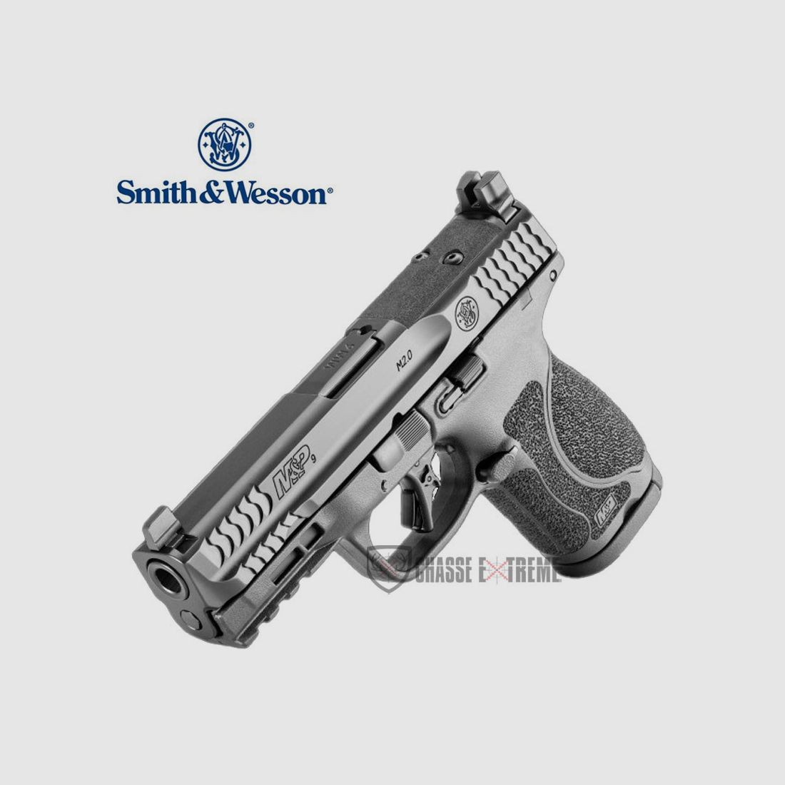Pistolet S&W M&P9 M2.0 Compact 4" Cal 9×19 Sans Sûreté, image 6 sur 6