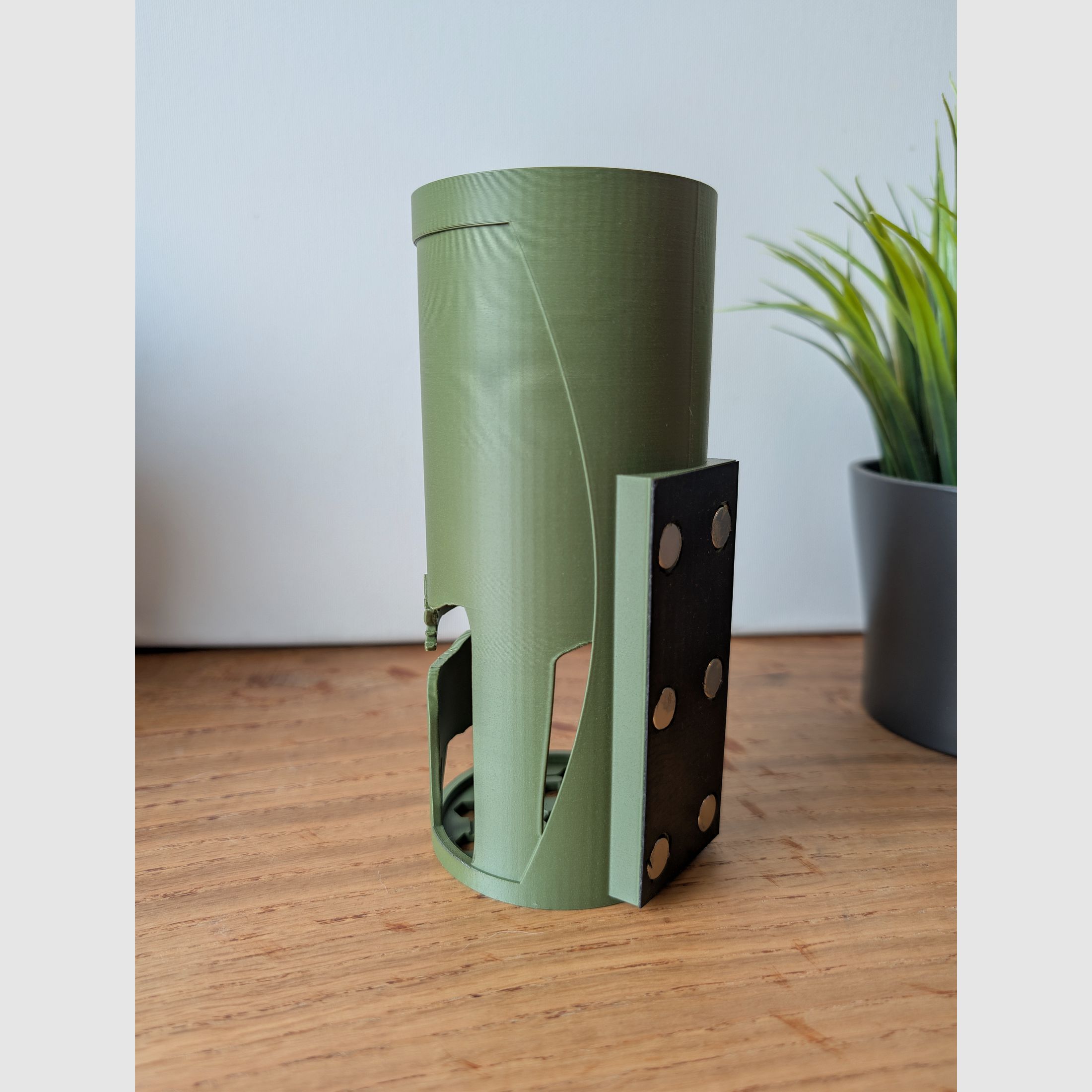 Soporte de silenciador magnético con diseño de ciervo - 65mm