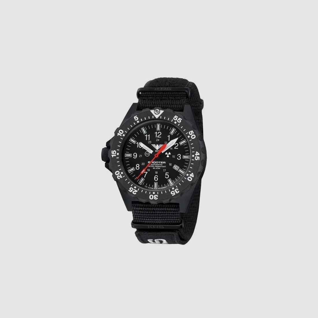 KHS Armbanduhr Shooter MKII Automatic Field Natoband XTAC