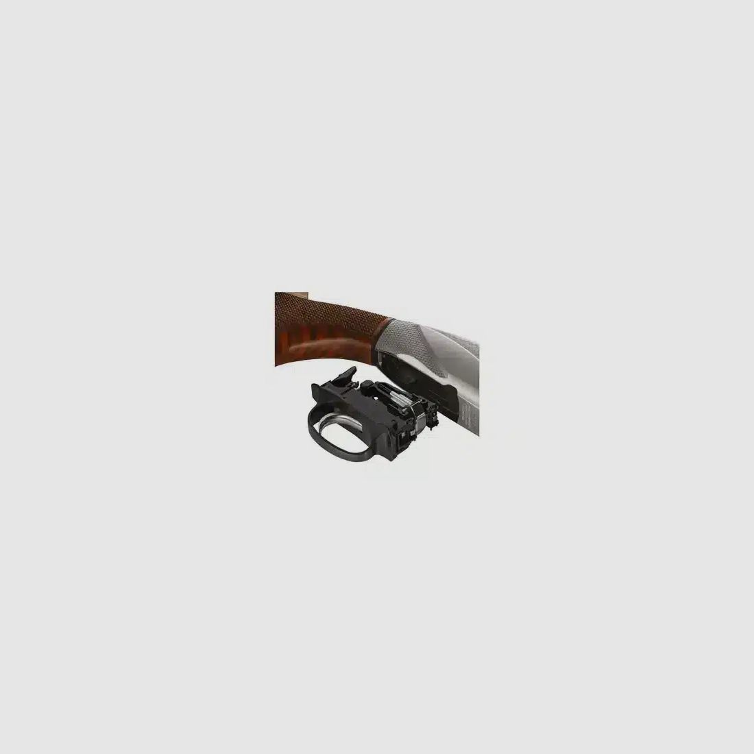 Benelli 828U Silver 12/76 LINKS / Schaftlänge:37,5cm