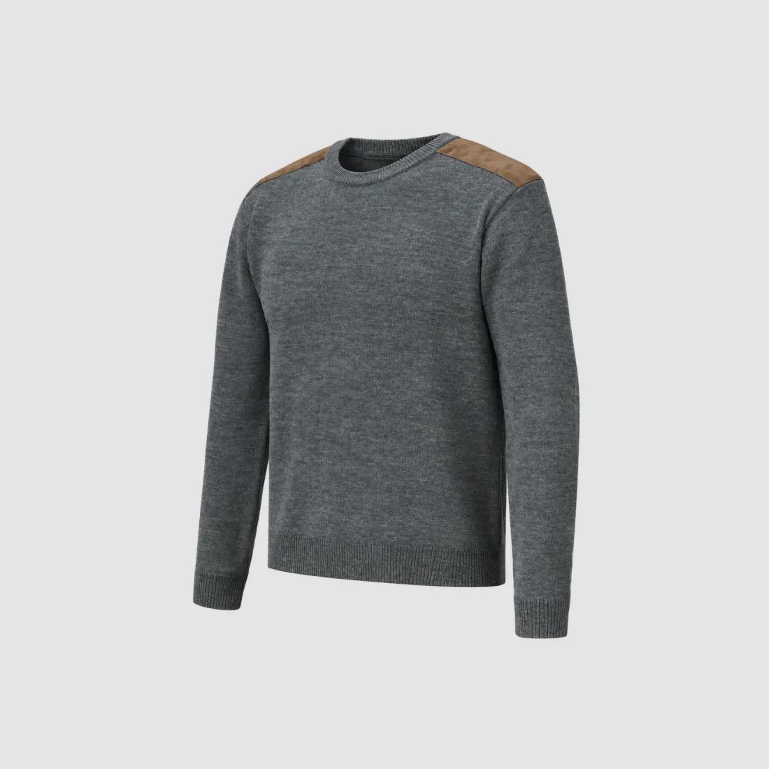 Pull col rond Verney Carron La Ligne Rocheval vert forêt, image 3 sur 6
