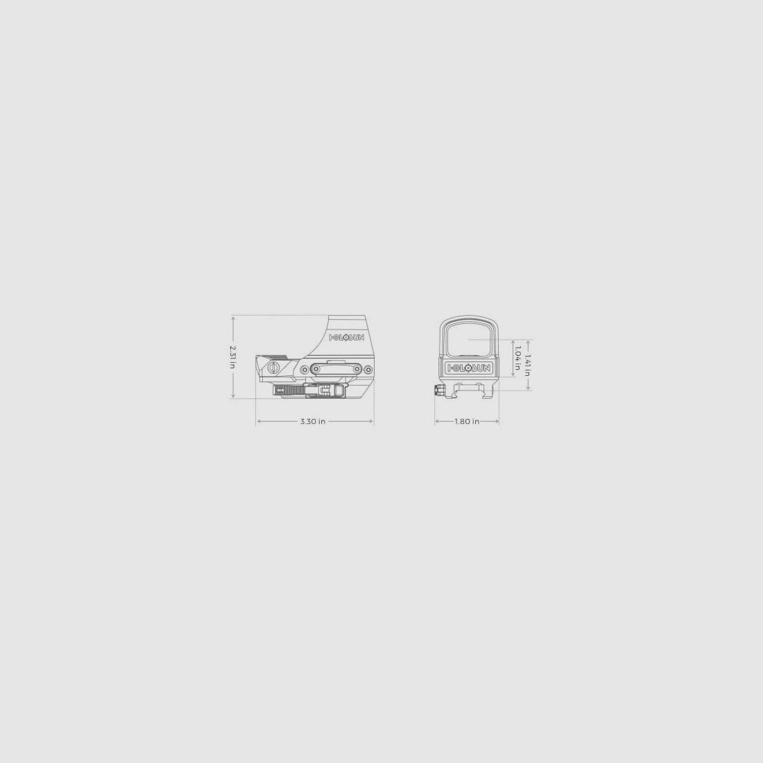 Holosun HS510C Mirino reflex, immagine 6 di 6