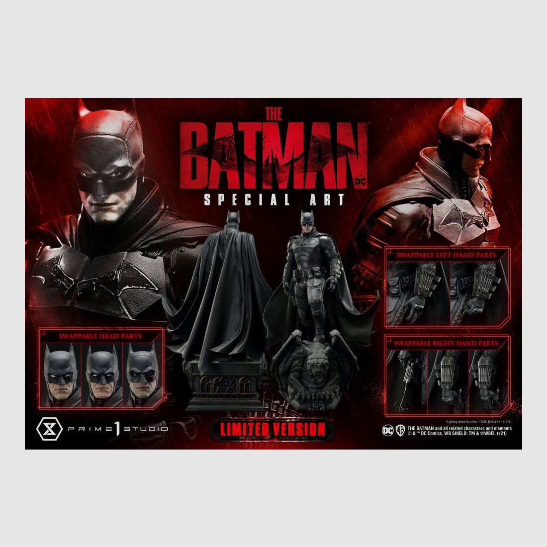 The Batman Statue 1/3 Batman Special Art Edition Limited Version 89 cm | 43103