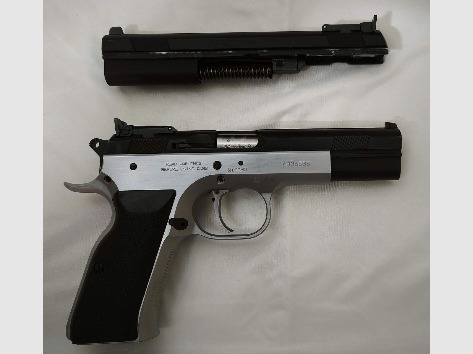 Tanfoglio Ultra Match 9 mm Para + Wechselsystem .22 lfb