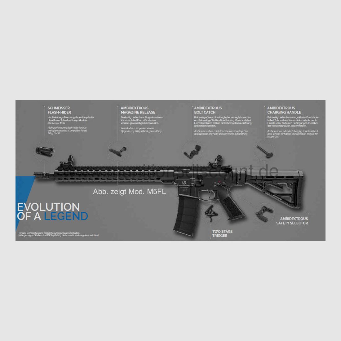 Schmeisser AR15 M5FL (Version 2017)
