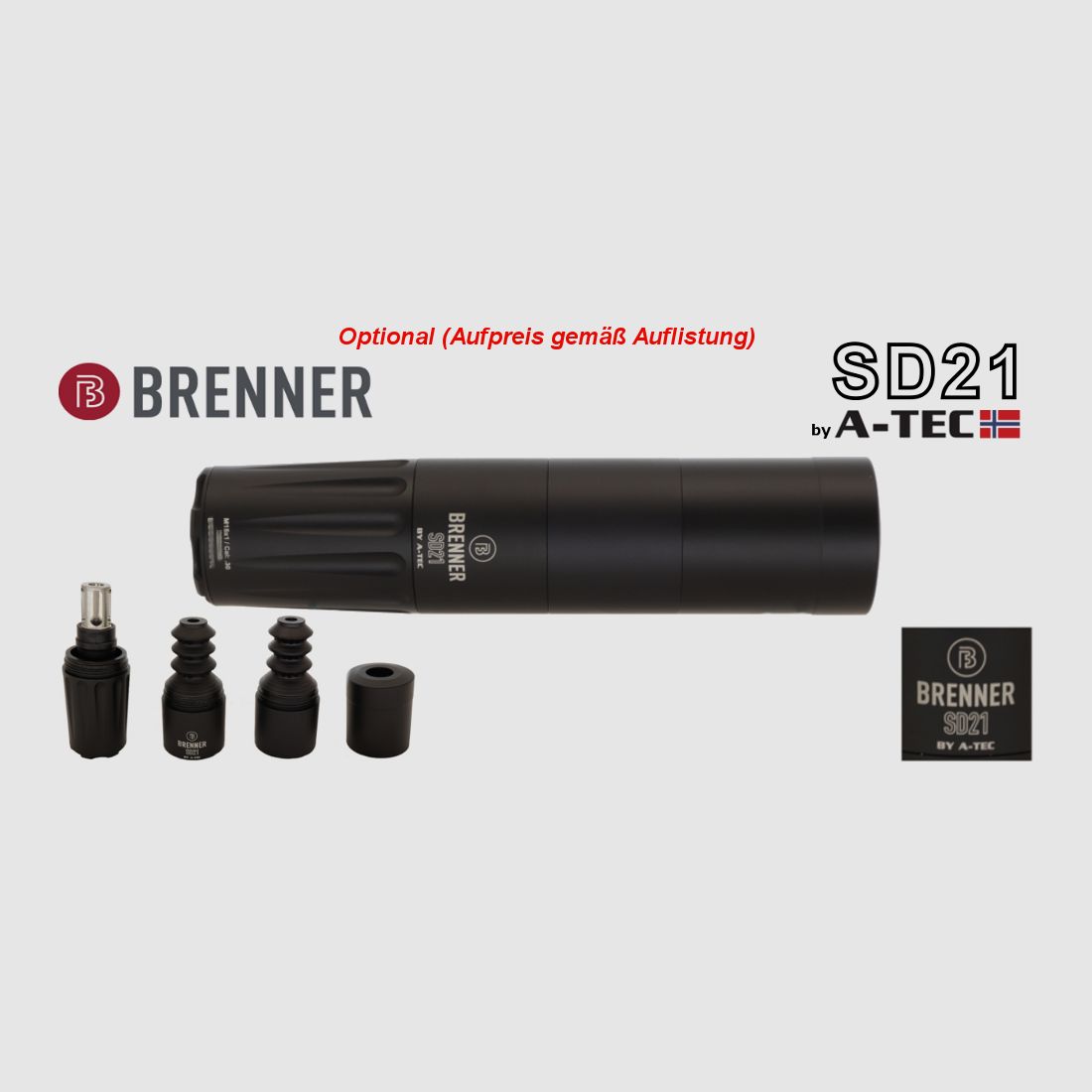 Bergara B14 B&H Prohunter Flex LINKS Lochschaft inkl. Zeiss V6 2,5-15x56 fertig montiert / Optional: Brenner Schalldämpfer, Bild 8 von 11