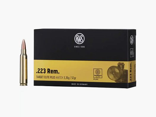 RWS Target Elite Plus 52grs - 20Pzs