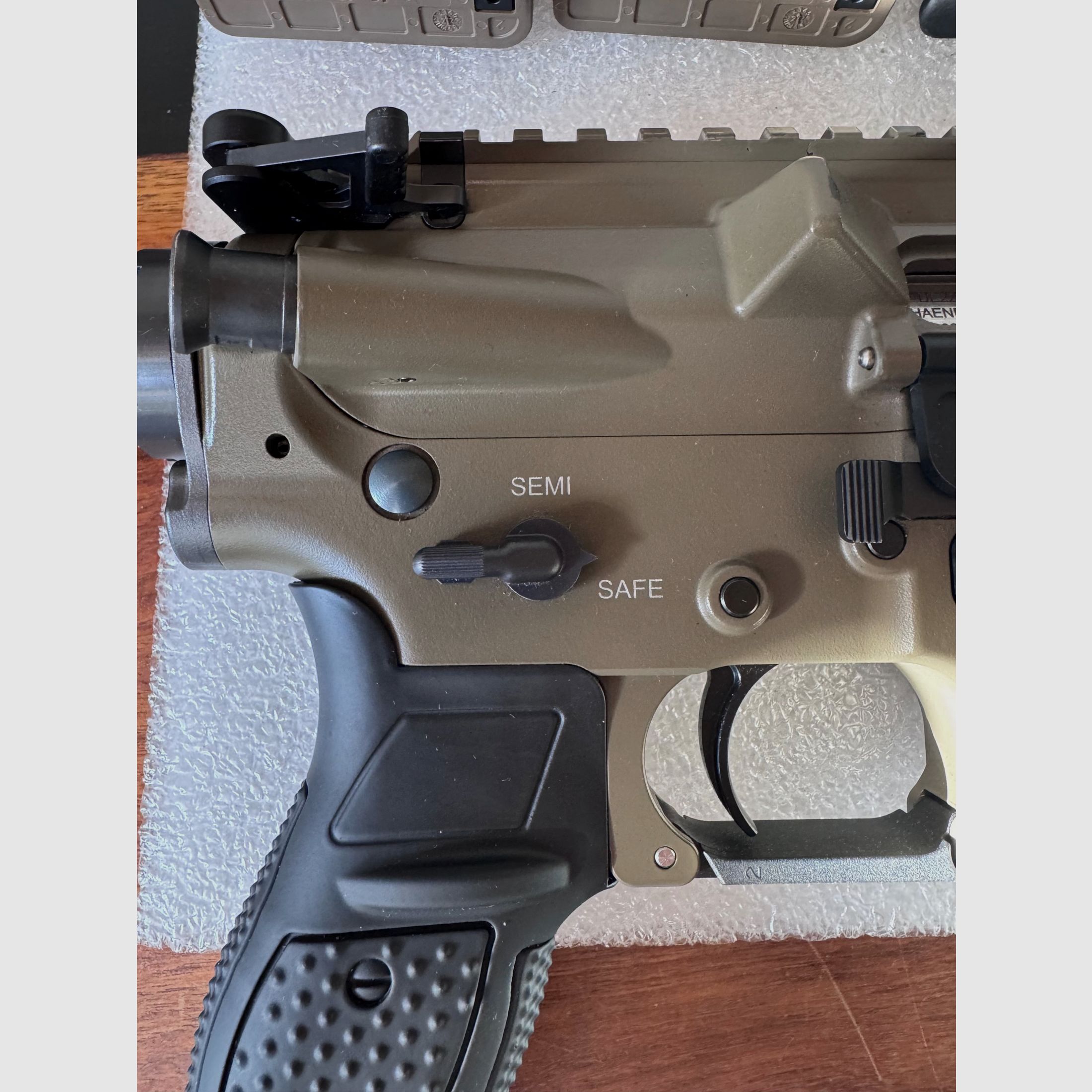 Haenel CR 223 16.5" – match trigger + magazine + adjustable gas port + ATec muzzle brake, image 8 of 18