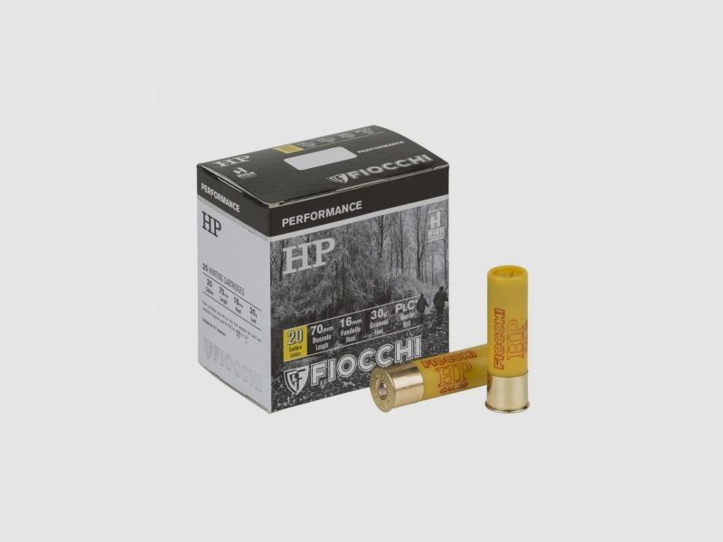 FIOCCHI HP 20-LEAD 5/6/7-GRAMM 30-BOX 25 STK, Bild 1 von 3