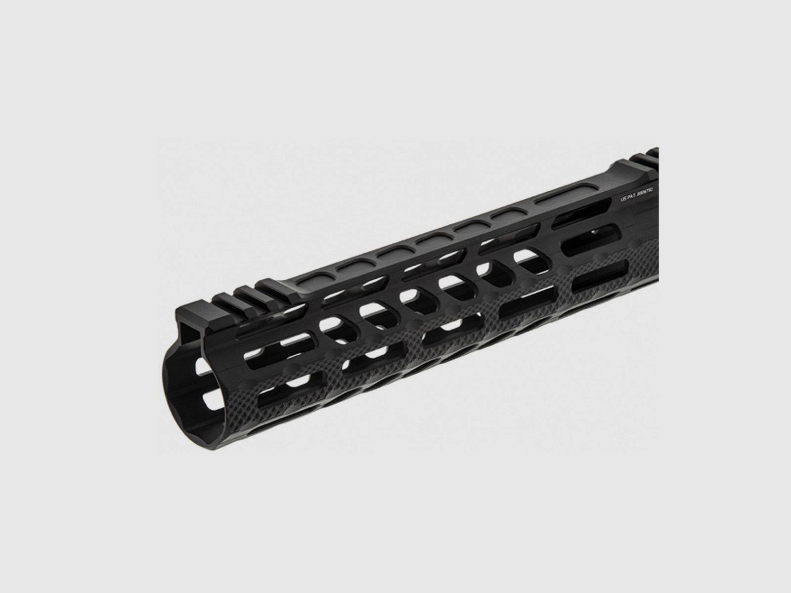 UTG PRO AR15 10 cali Free Float Ultra Lightweight Super Slim Rail System SPORTER Czarny bez logo UTG