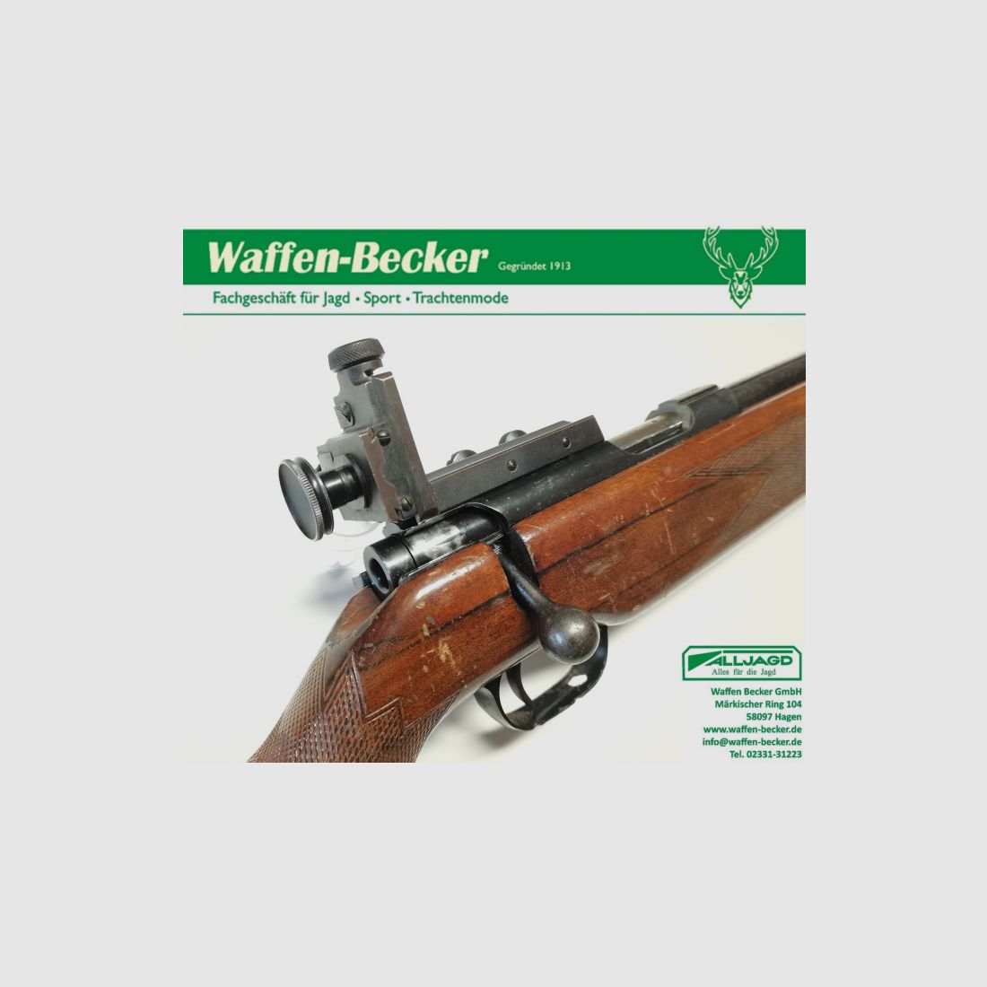 KK-Matchgewehr Walther Kal. .22lr. Nr.2