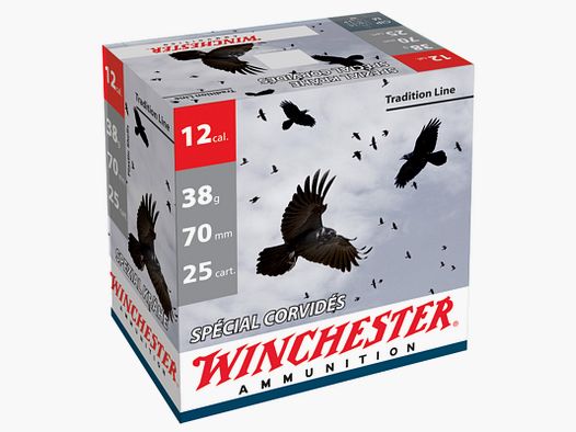 Winchester Special Crows .12/70 38g #4 (3,2mm) 25 cartuchos