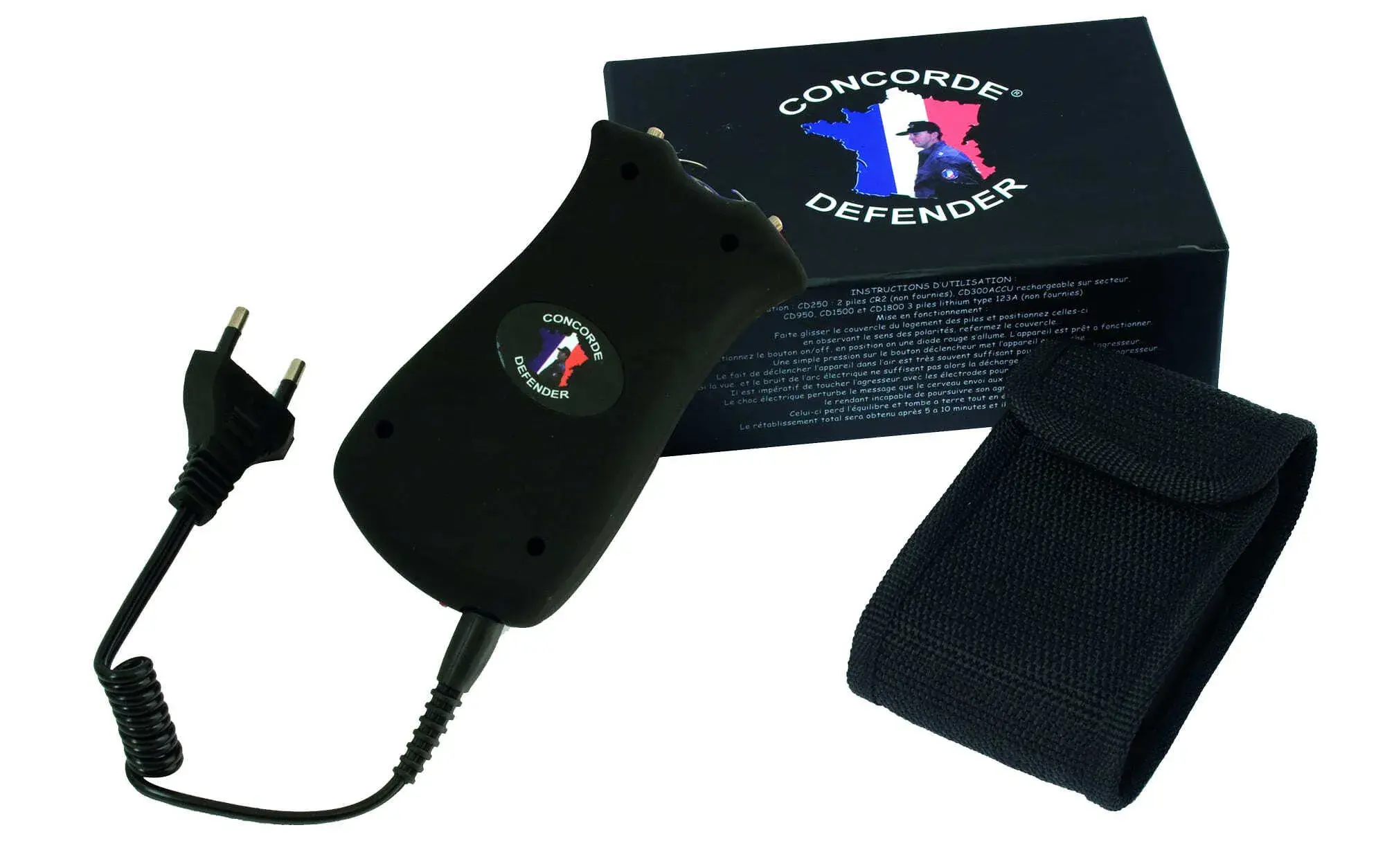 Lampada Stun Gun Ricaricabile Concorde Defender 2 800.000 Volt, immagine 2 di 12
