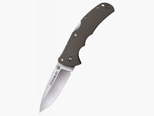 Cold Steel Taschenmesser Code 4 Spear Point, S35VN, Glatte Schneide