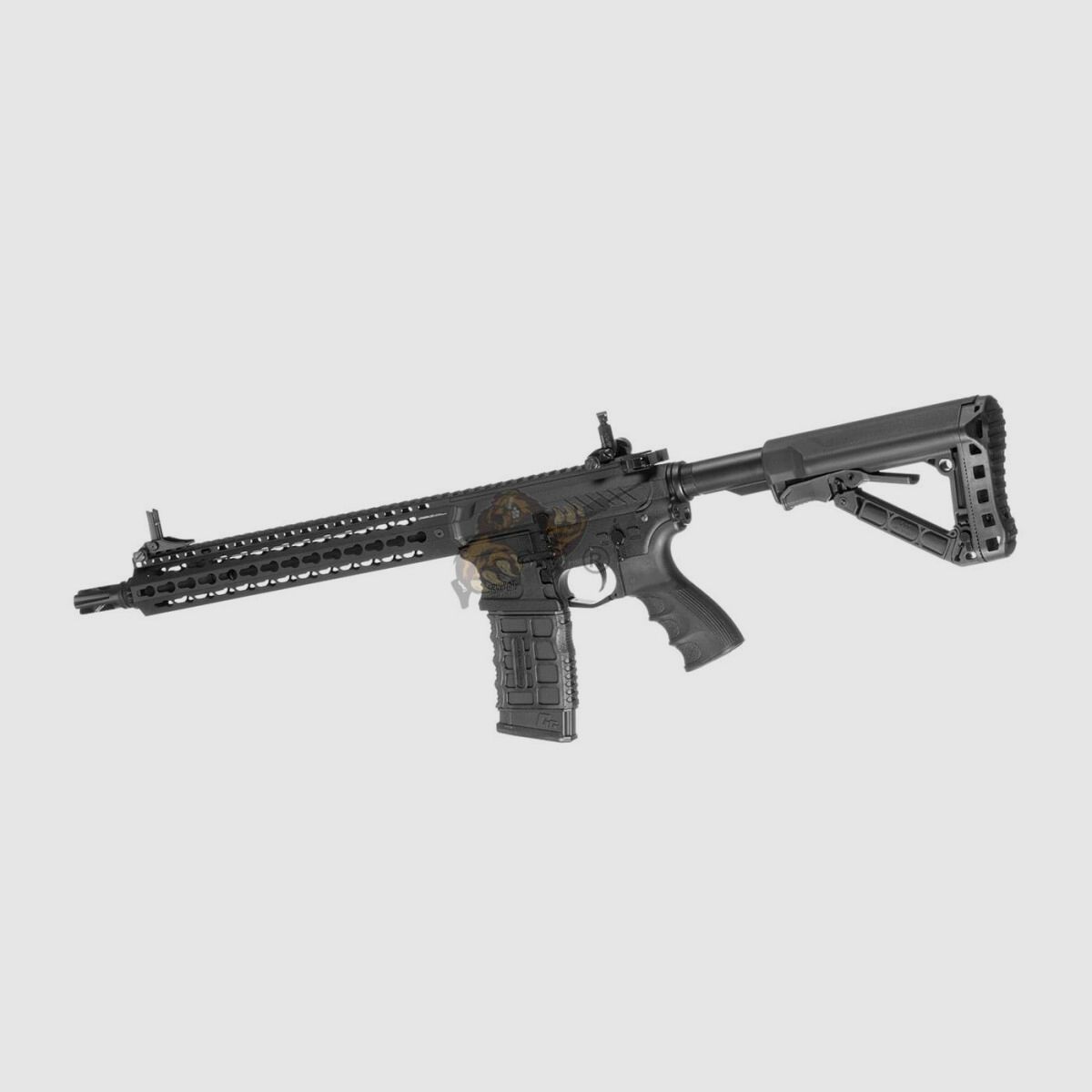 G&G CM16 SRXL with ETU in Black Airsoft S-AEG free from 18