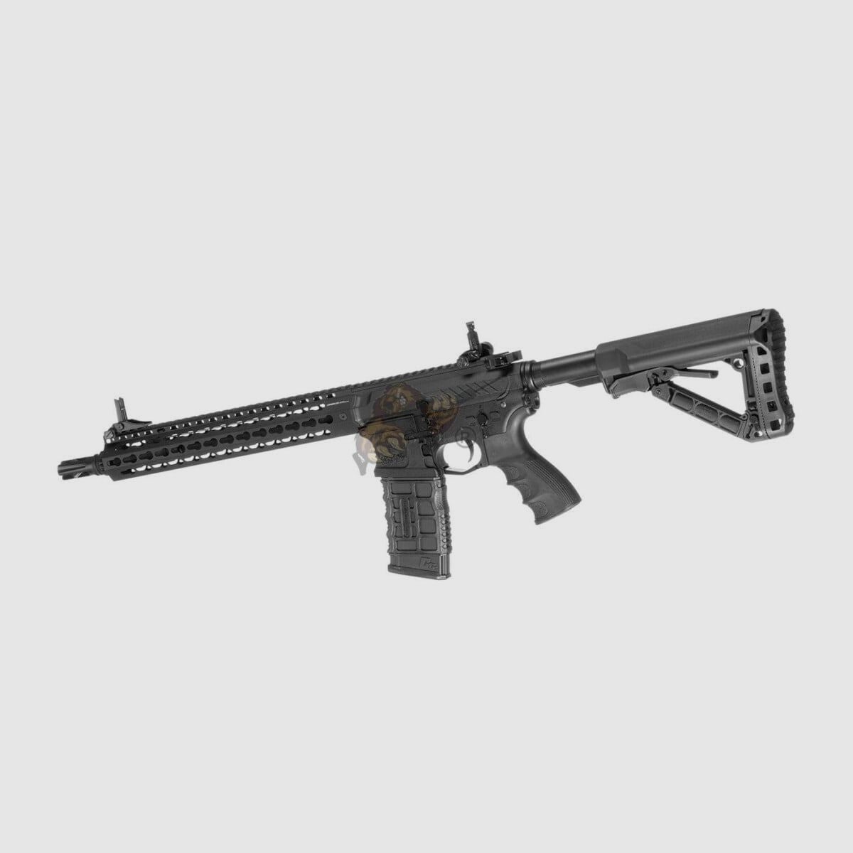G&G CM16 SRXL met ETU in zwart Airsoft S-AEG vrij vanaf 18