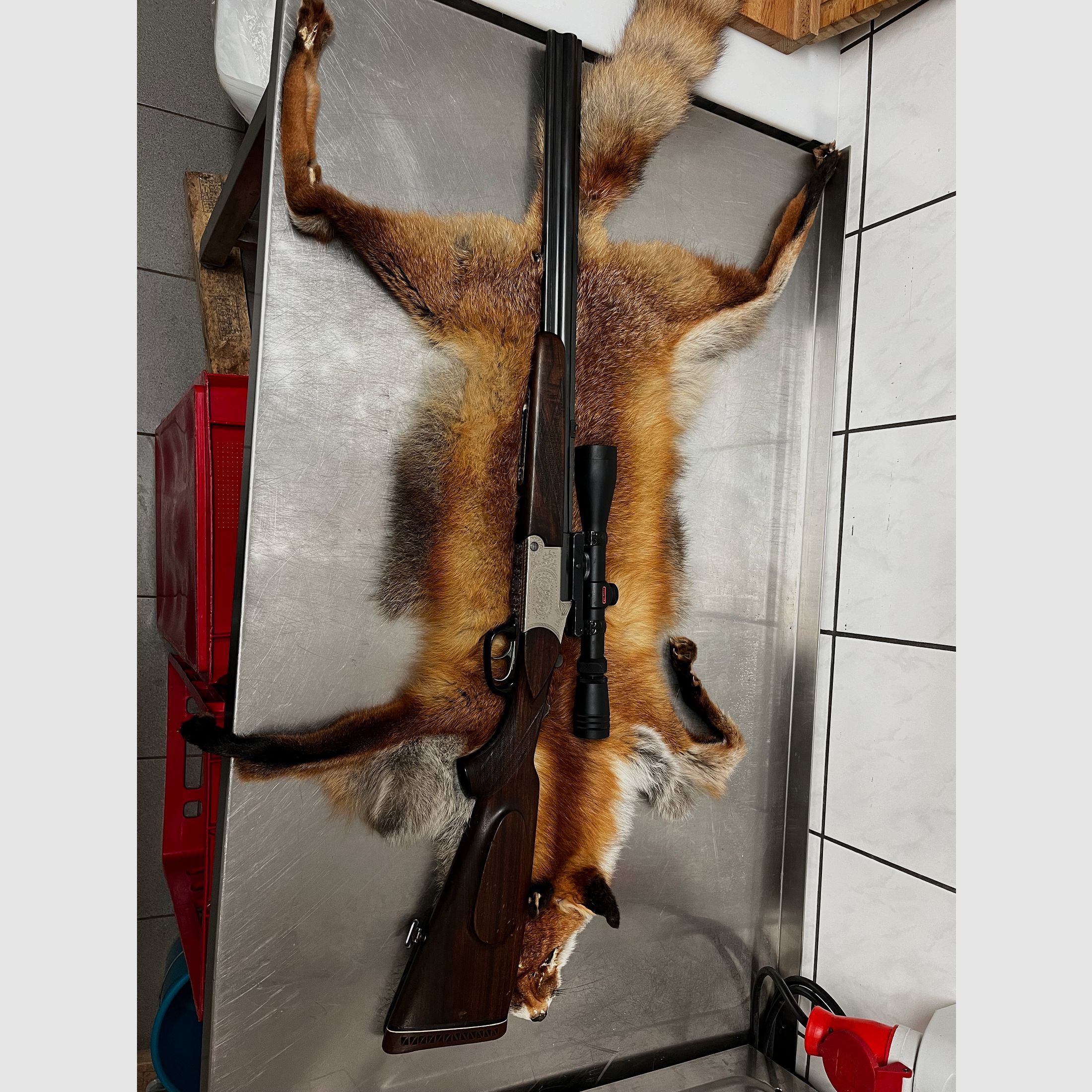 Blaser BBF Bockbüchsflinte 7x57R 16/70 Handspannung Stecher