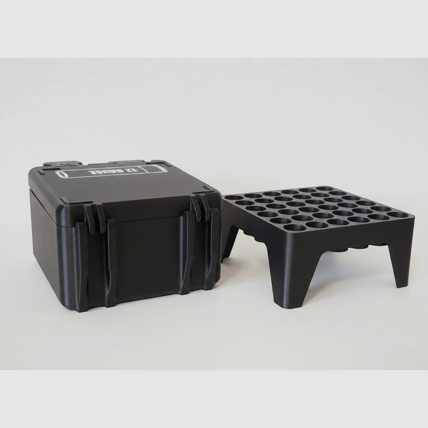 Filamelt skrzynka na amunicję / 28 Gauge / 'Składana / Zatrzaskowa pokrywa' / skrzynka na naboje, Ammo Box, zdjęcie 6 z 10