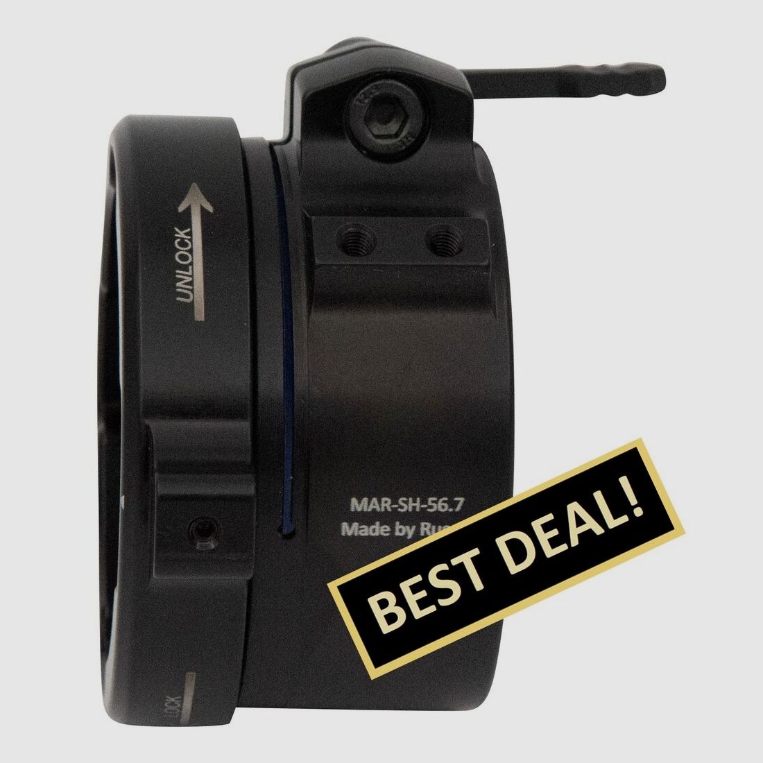 Adaptador de pinza Rusan Short MAR-SH 56,7 mm