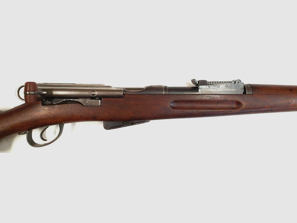Fabryka broni Bern karabina powtarzalna Gewehr IG1911 Kaliber 7,5x55 szwajcarski kompletny z dopasowanymi numerami