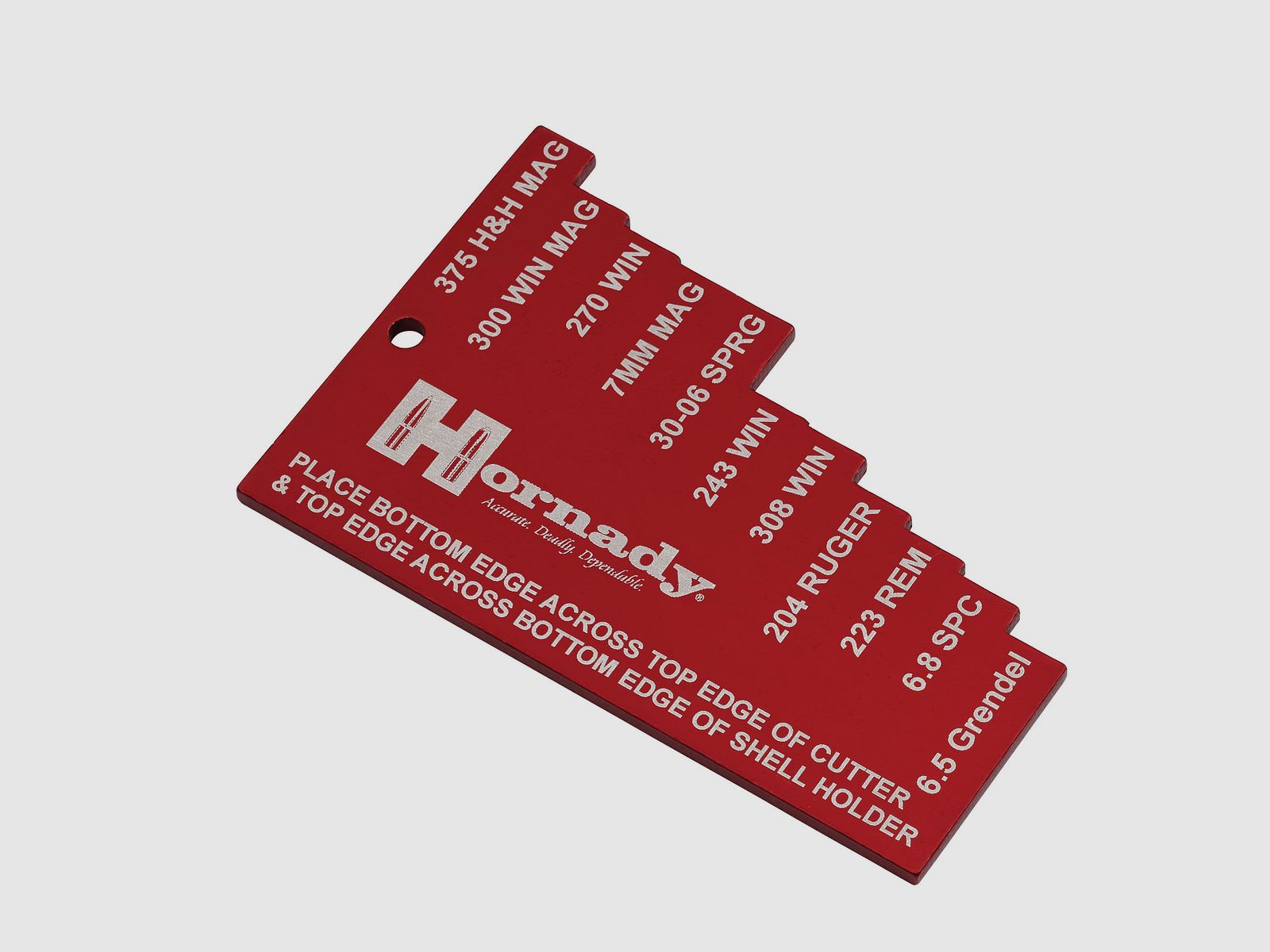 Calibrador de longitud de recorte de casquillos universal Hornady