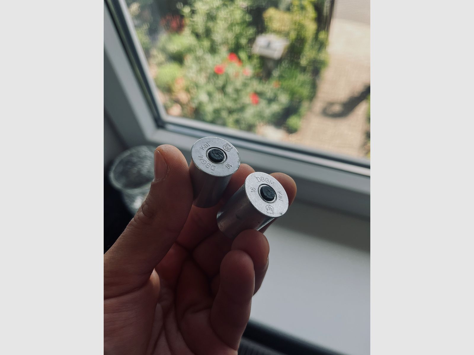 2 piezas DBGM cartucho de aluminio de amortiguación 16 balas escopeta 16/70