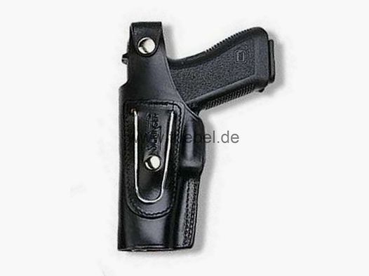 SICKINGER Holster (Leder) f. H&K P30L/HK45 LINKS 62354-G-Man schwarz
