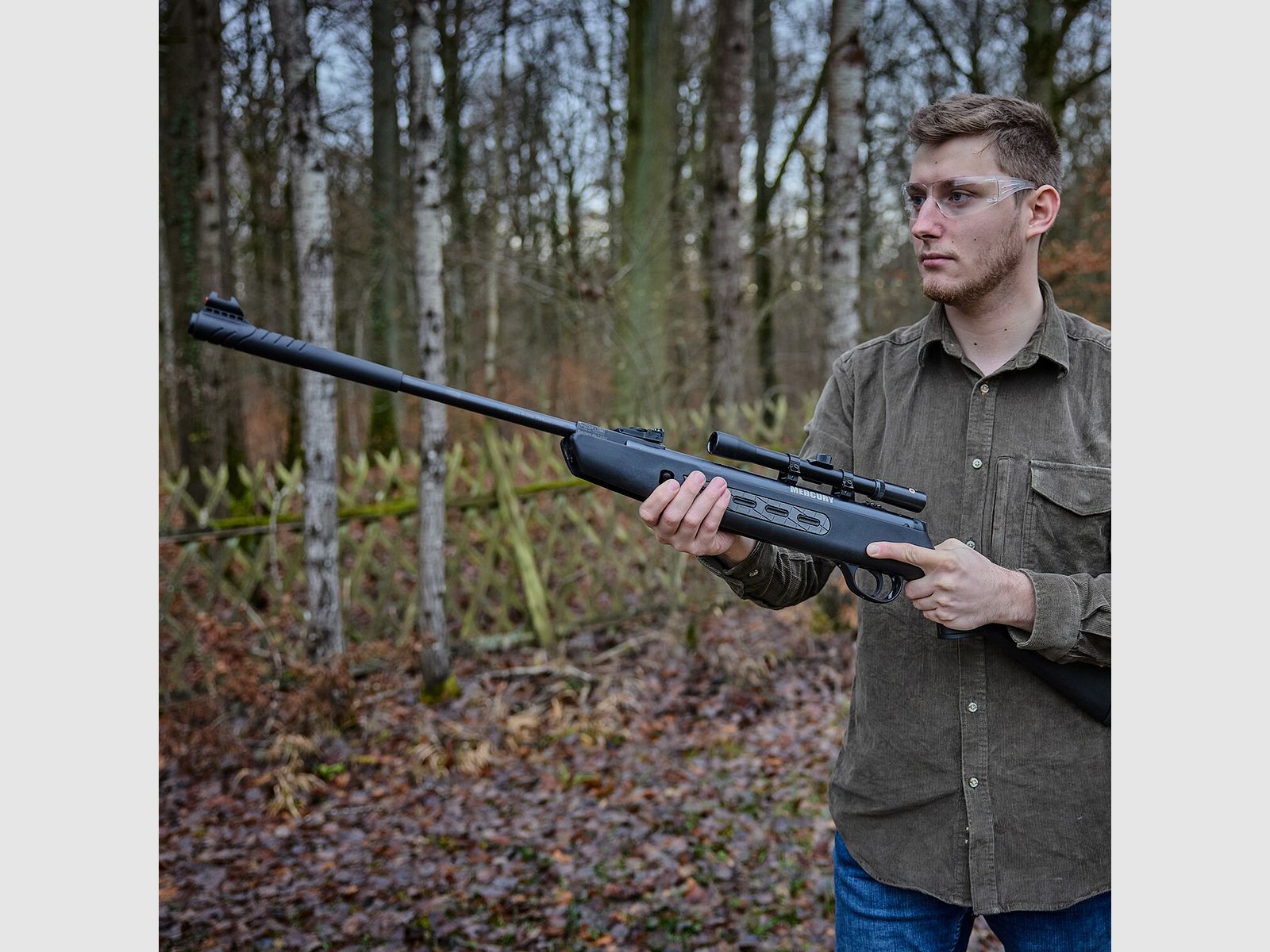 Fucile ad aria Mercury Set Chili, cal. 4,50