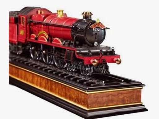 Hogwarts Express made of die-cast metal