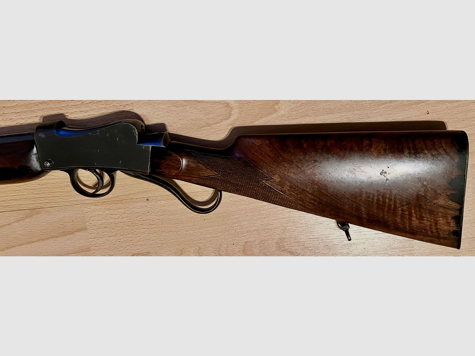 Weihrauch HWZ 21 .22lr geweer., Martini Rolling Block systeem, zeldzaamheid, antiek, (ideaal ook voor Zella Mehlis verzamelaars)