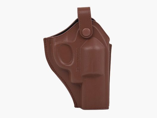 Schnellziehholster Formholster GĂĽrtelholster fĂĽr CO2 Revolver Smith & Wesson M29 und 629 Lederoptik braun