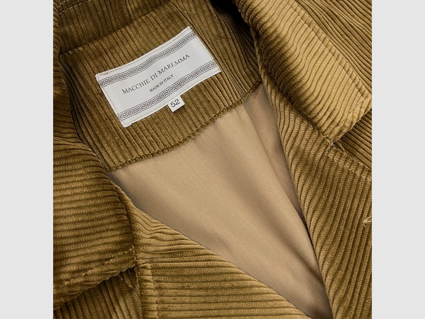 Beige Cordjacke, Bild 3 von 4