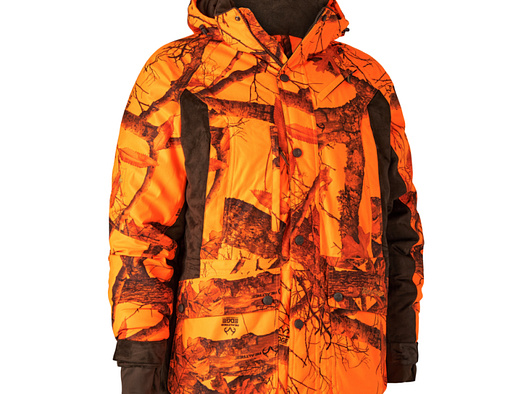 Deerhunter Herren Jacke Explore Winter Orange Camouflage
