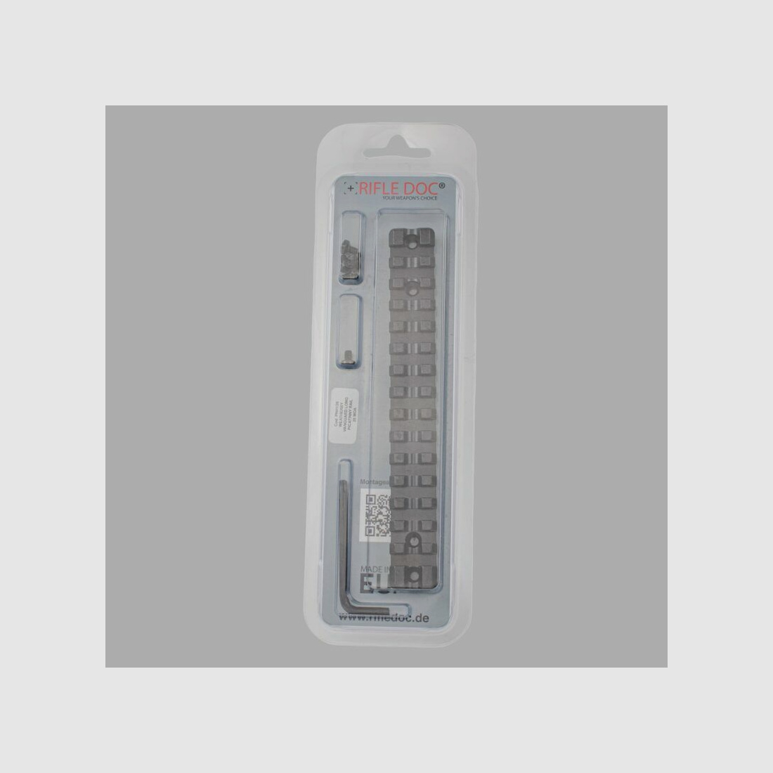 Rifle Doc Picatinny Weaver STAAL Rail voor WEATHERBY VAN GUARD LA (Long Action)