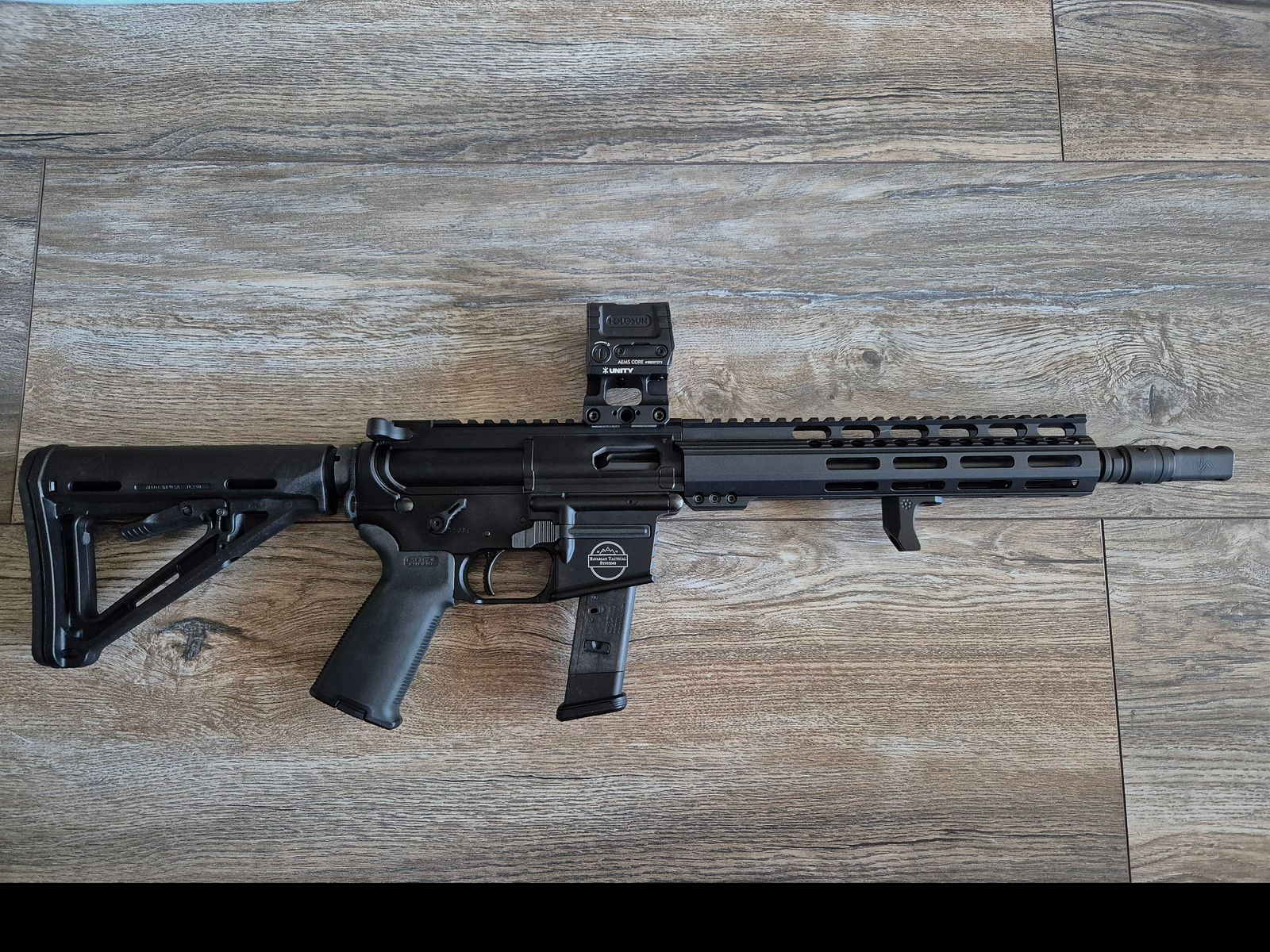 BTS-9 Sport 10'' 9mmLuger rifle sistema AR