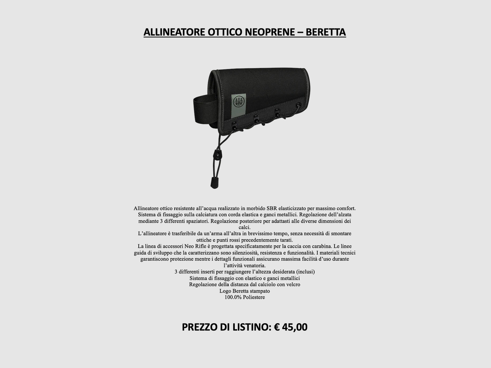 Beretta – Optischer Ausrichter Neo, Bild 6 von 6