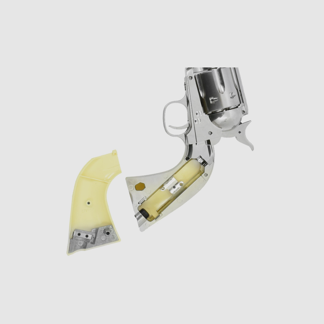 Revolver CO2 Colt SAA 45 vernickelt, Bild 15 von 22