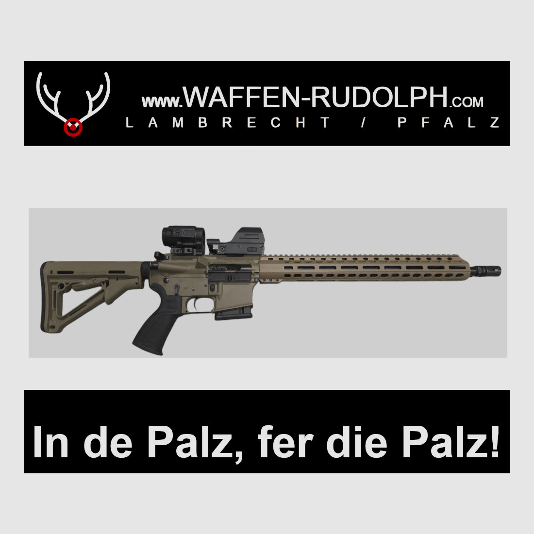 FDE/SAND Sondermodell: Lux Def Tec LDT L5L mit langen Handguard AR15 16,75" BSOLUTER KNALLER bei WAFFEN RUDOLPH... gibts in der PFALZ nur HIER!!!