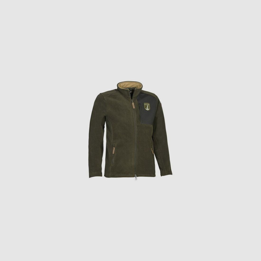Percussion kinderfleecejack Norway khaki 116