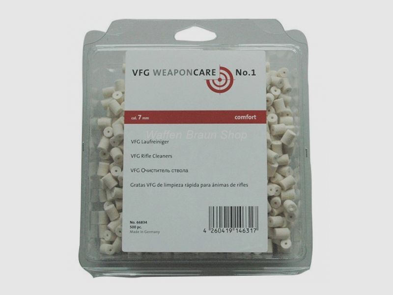 Limpiador de carrera VFG, No. 66834, 7 mm
