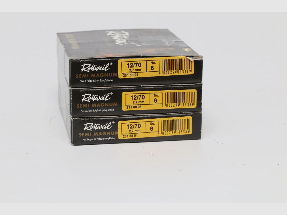 Rottweil Semi Magnum 12/70 2,7mm 40g