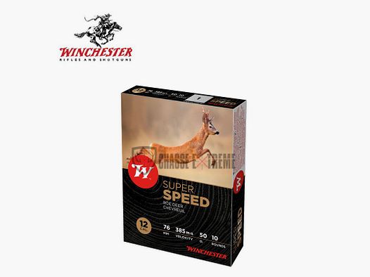 10 Cartucce WINCHESTER Super Speed Generation 2 50g cal 12/76