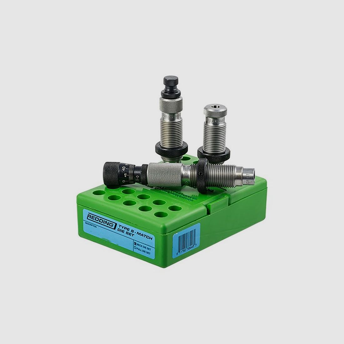 REDDING TYPE S MATCH BUSHING NECK DIE SET 6MM PPC, imagen 2 de 2